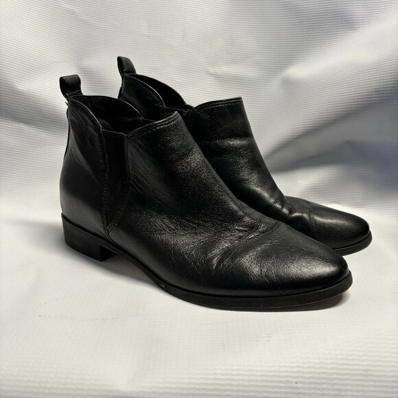Michael Kors Shoes - Michael Kors leather boots booties black